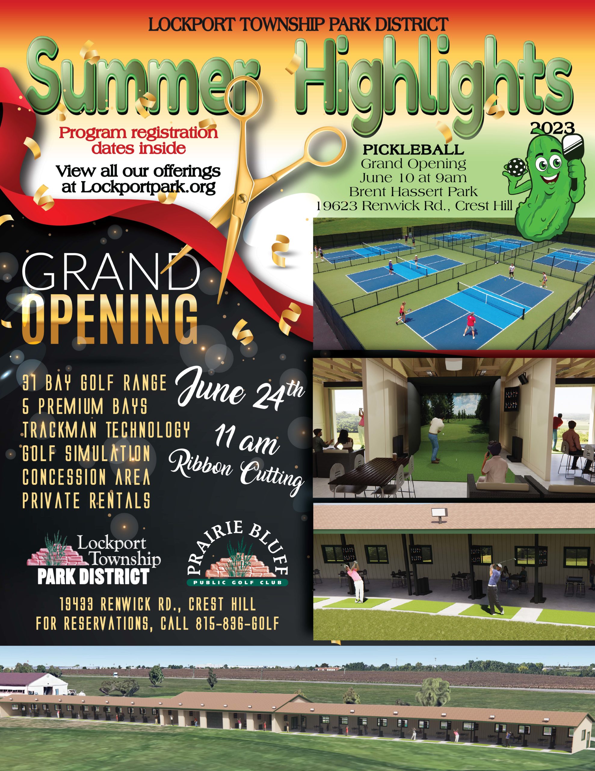 Calendar of Events Lockport Township Park District