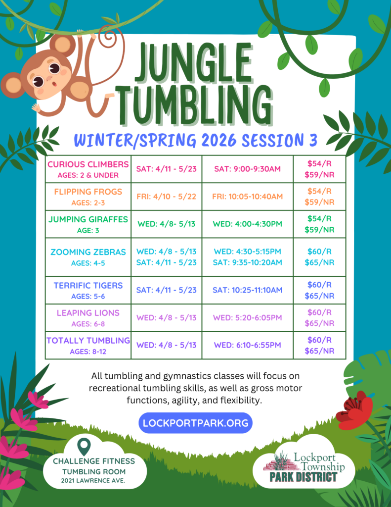Jungle Tumbling Winter/Spring 2026 Session 3